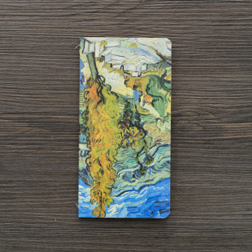 24sheets 17x9cm memo pad Vintage Paper Diary Notebook Van Gogh Oil Painting Notepad Mini School Office Stationery
